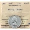 Image 1 : 25-cent 1956 ICCS PL67 Heavy Cameo