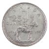 Image 2 : 25-cent 1973 Large Bust ICCS AU55