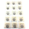 Image 2 : 25-cent 2007-2009 Olympic ICCS MS66. 15pcs.