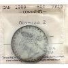 Image 1 : 50-cent 1888 Obverse 2 ICCS VF20