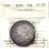 Image 1 : 50-cent 1898 ICCS VF20