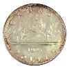 Image 2 : Silver $1 1947 Pointed 7 PCGS MS62