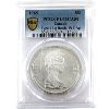 Image 1 : Silver $1 1965 LB P5 (Type 4) Lg Beads Pt5 PCGS PL66 Cameo 