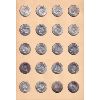 Image 2 : 25-cent 1937-1973 Estate Collection of 40x Vintage Coins in Book w/ Grades from UNC to MS64