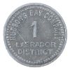 Image 2 : Hudson's Bay Company-Labrador Dist. 1 MB Token ICCS VF20
