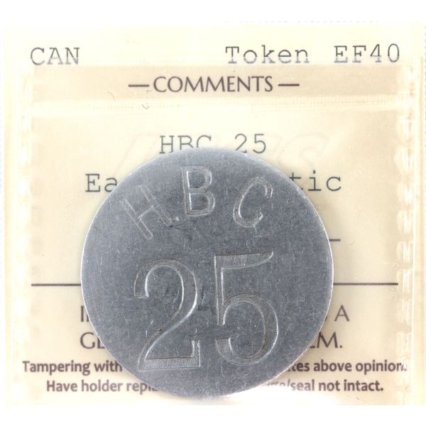 Hudson's Bay Company-Eastern Arctic 1946 25c  Token ICCS EF40