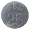 Image 2 : Hudson's Bay Company-Eastern Arctic 1946 25c  Token ICCS EF40