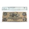 Image 1 : 130-10-02-06 1859 $3 The Colonial Bank of Canada Legacy VF20 Two Signatures SN: 46 