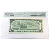 Image 2 : BC-37b-i-N1-i 1954 $1 SOLID 4'S N/P4444444 PMG CUNC64 EPQ Beattie-Rasminsky, Modified Portrait 