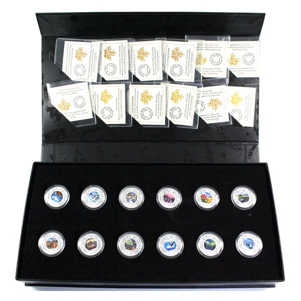 2019 $3 Celebrating Canadian Fun & Festivities 12-piece Set in Deluxe Case (Tax Exempt)