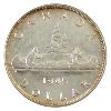 Image 3 : Silver $1 1945 ANACS MS64. Nice white key date coin with light toning around rim