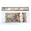 Image 2 : BC-73aA 2011 $100 Single Note Replacement EKD BCS CUNC64 Original Macklem-Carney SN: EKD3478606 