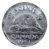 Image 2 : 5-cent 1951 High Relief ICCS EF40