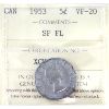 Image 1 : 5-cent 1953 SF FL ICCS VF20