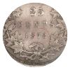 Image 4 : 25-cent 1872H Obverse 2 Large 2 7/7 CCCS EF40