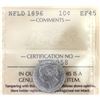 Image 1 : Newfoundland 10-cent 1896 ICCS EF45