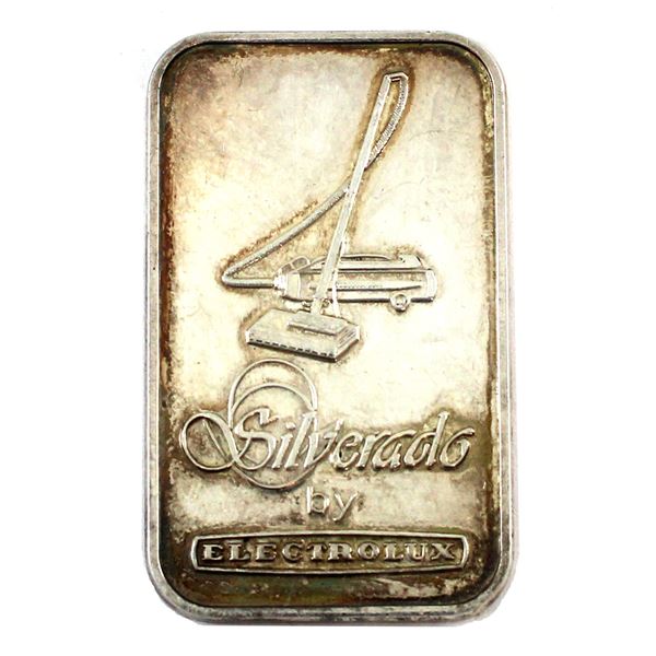 1oz Silverado by Electrolux .999 Silver Promotional Bar  (Tax Exempt)