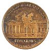 Image 1 : USA Test Token 5-cent Christian Arpad Jakobb Design, Copper, Uniface 