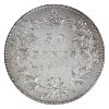 Image 2 : 50-cent 1870 No LCW ICCS EF45 *RARE* 1 of Only 4 in EF45 Graded by ICCS