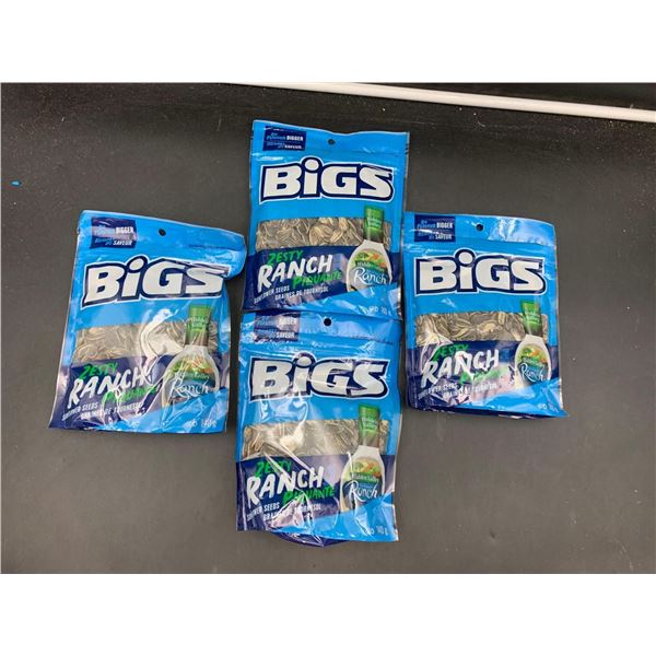 Bigs Zesty Ranch Sunflower Seeds (4 x 140g)