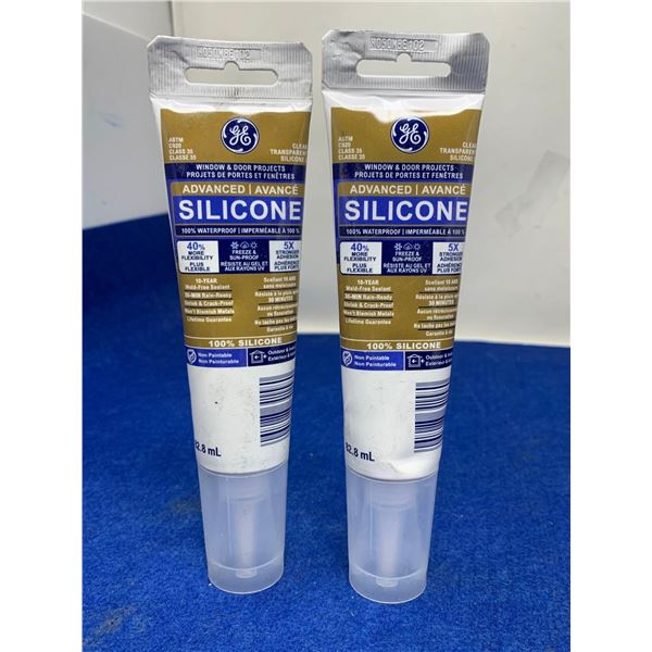 GE Clear Silicone (2 x 82.8ml)