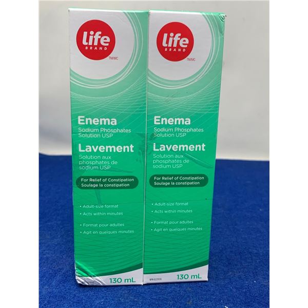 Life Brand Enema Phosphates (2 x 130ml)