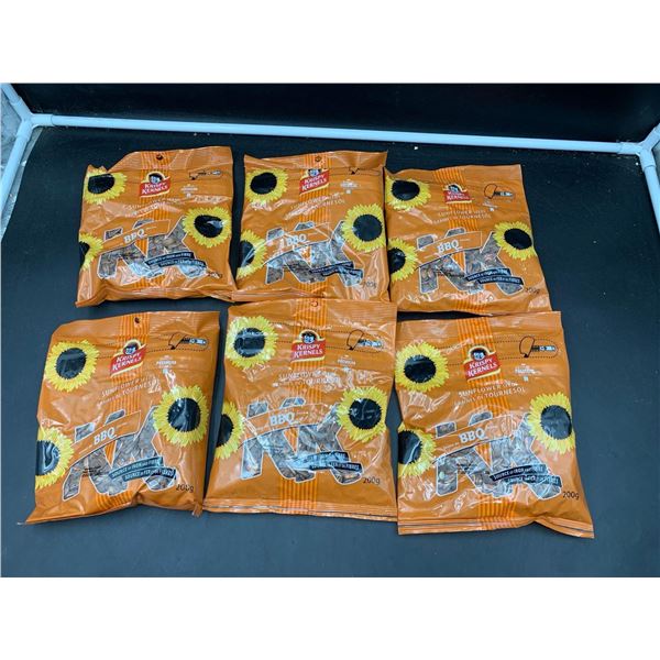 Krispy Kernels Sunflower Seeds-BBQ (6 x 200g)
