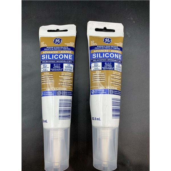 GE Clear Transparent Silicone (2 x 82.8ml)