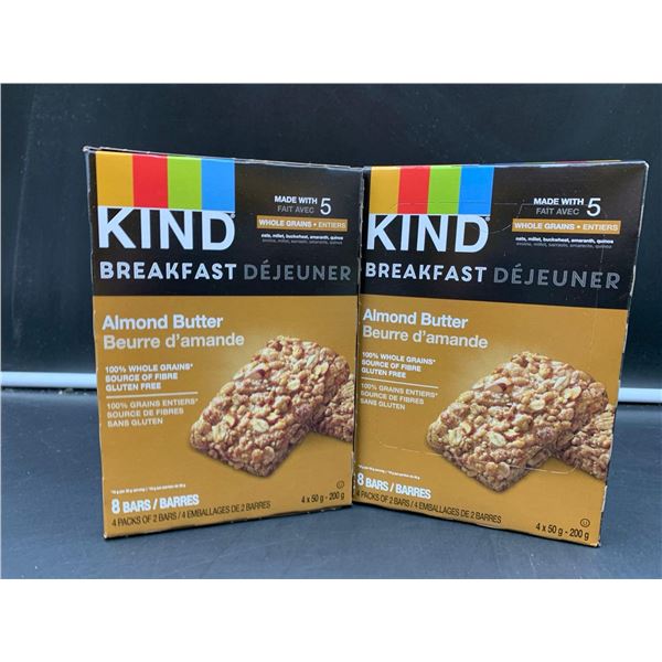 Kind Breakfast Almond Butter Bars (2 x 4 x 50g)