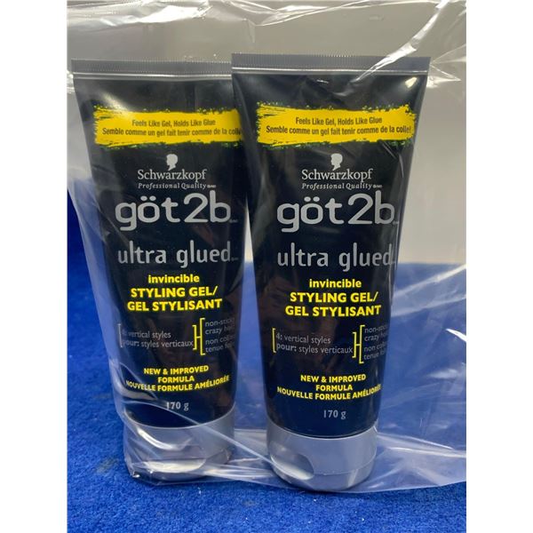 Schwarzkopf got2b Styling Gel (2 x 170g)