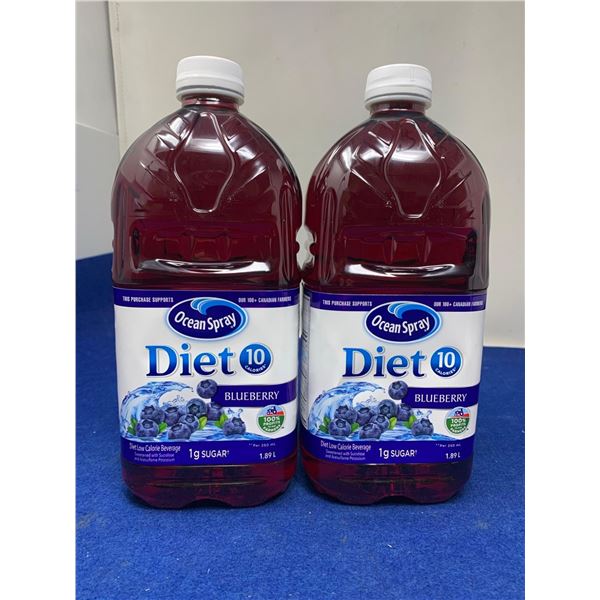 Ocean Spray Diet Blueberry Drink (2 x 1.89L)