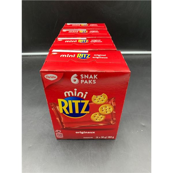 Ritz Mini Snak Paks Crackers (4 x 6 x 30g)