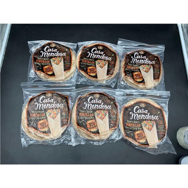 Casa Mendosa Whole Wheat Tortillas (6 x 10)