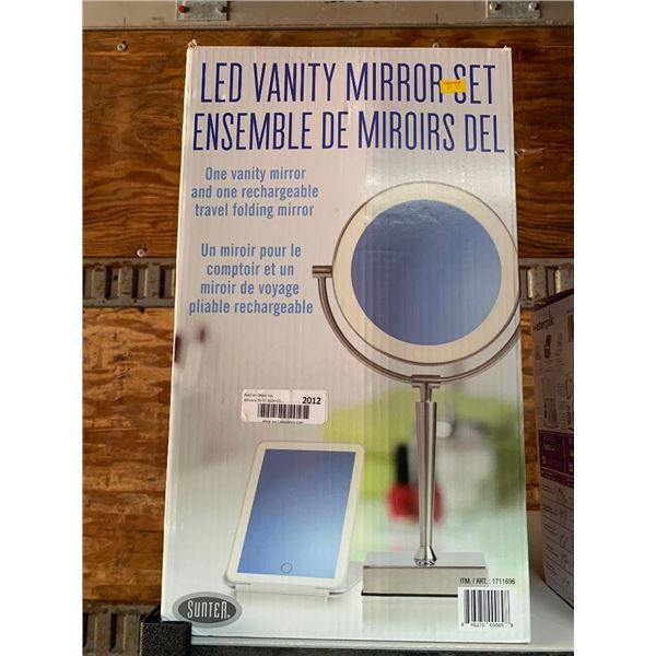 LED Vanity Mirror Set
