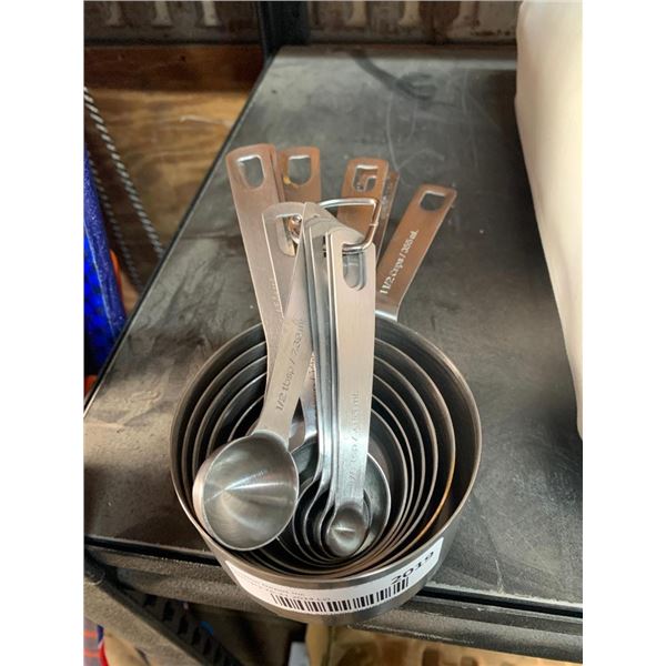 Chicago Metallic Stainless Steel Measuring Cups and Spoons