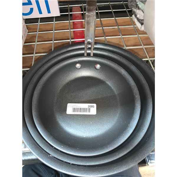 Lot of 3 Frying pans