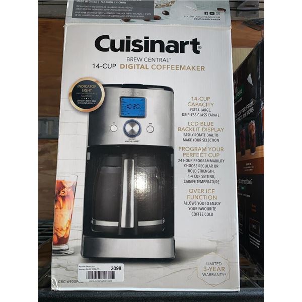 Cuisinart Brew Central 14-Cup digital Coffee Maker