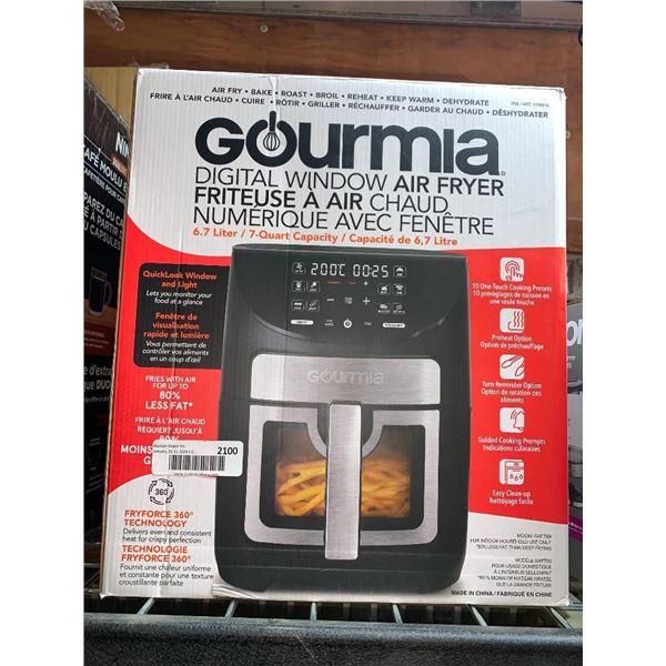 Gourmia Digital window air fryer