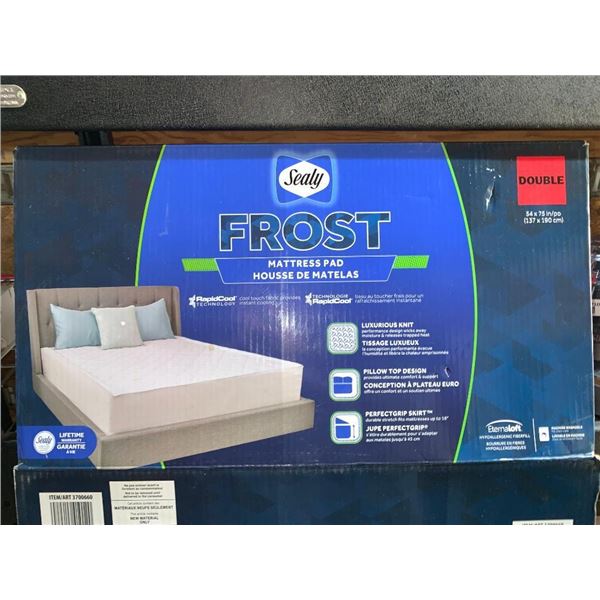 Sealy Frost Mattress Pad Double Size