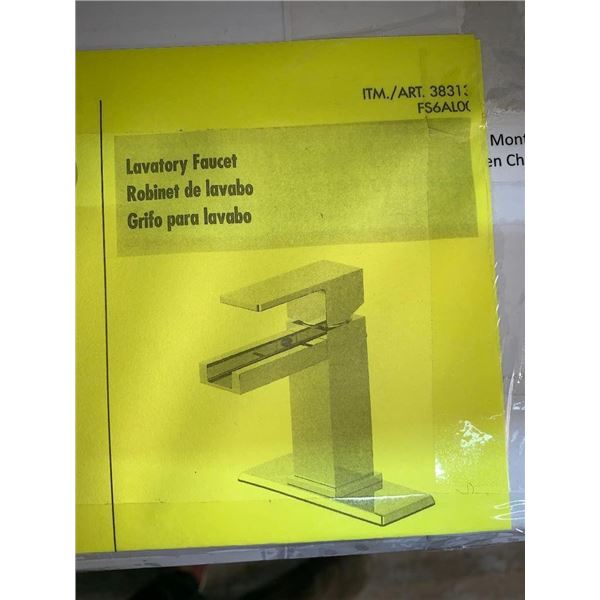 Axiom Chrome Lavatory Faucet