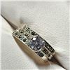 Image 2 : Silver Cubic Zirconia Marcasite Sets (~Size 7)(Ring is resizable for $40), Suggested Retail Value $1