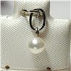 Image 1 : Silver F.W. Pearl Pendant, Suggested Retail Value $50