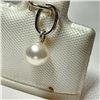 Image 2 : Silver F.W. Pearl Pendant, Suggested Retail Value $50