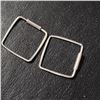 Image 2 : Silver Earrings (~Size 0) (~length 0 inches), Suggested Retail Value $40