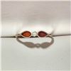 Image 1 : Silver Garnent Ring (~Size 6.5)(Ring is resizable for $40) (~length 0 inches), Suggested Retail Valu