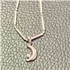 Image 1 : Silver Cubic Zirconia Necklace (~Size 0) (~length 16 inches), Suggested Retail Value $70