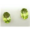 Image 3 : Silver Peridot(1.5ct) Earrings, Made in Canada, Suggested Retail Value $160