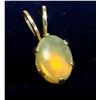 Image 2 : Silver Natural Austrlian Opal Pendant, Made in Canada, Suggested Retail Value $160