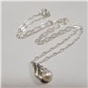 Image 3 : Silver Freshwater Pearl Cubic Zirconia Necklace (~Size 0) (~length 16 inches), Suggested Retail Valu