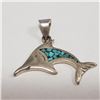 Image 1 : 0Si Dolphin Shaped Pendant (~Size 0) (~length 0 inches), Suggested Retail Value $10